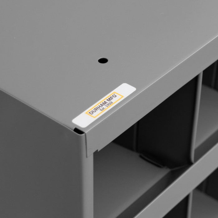 344-95 9" Deep, 32 Opening Bin, Gray