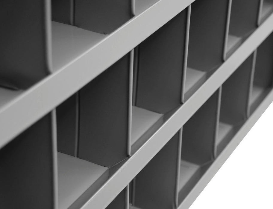 344-95 9" Deep, 32 Opening Bin, Gray