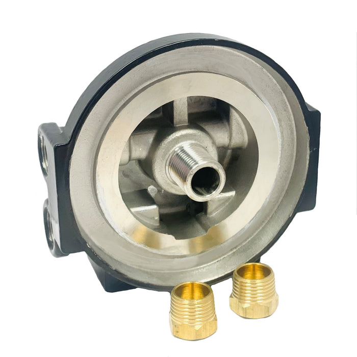 Engineered Marine Products Bracket, Fuel Filter - SS 3/8 inlet/outlet - Marine Replacement Part