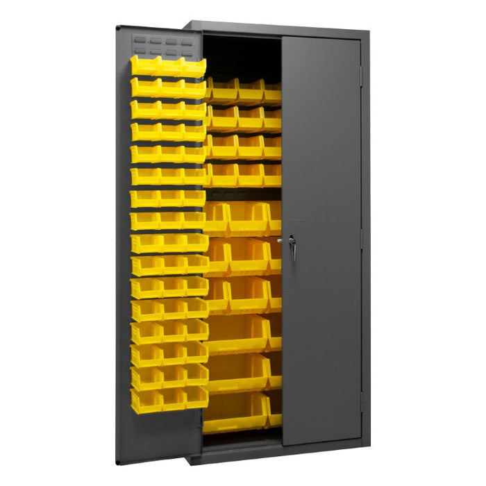 3500-138B-95 Cabinet, 138 Yellow Bins