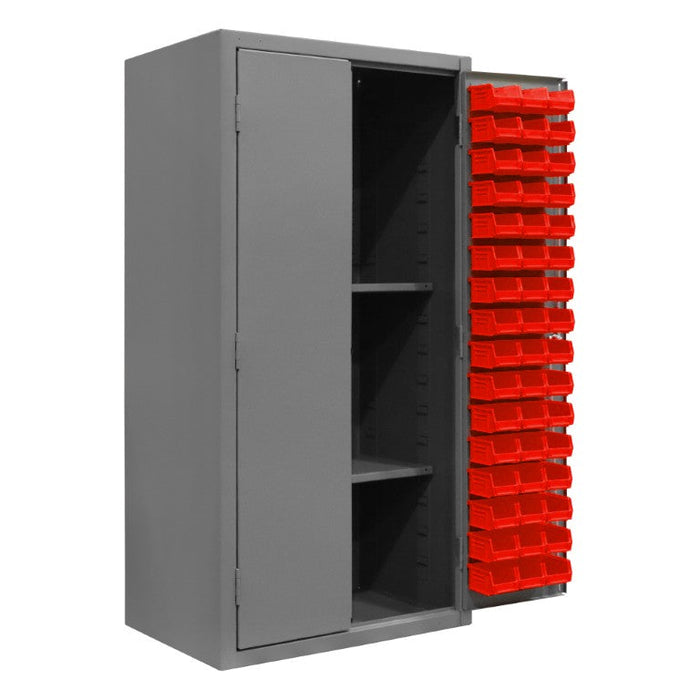 3501-DLP-PB-96-2S-1795 Pegboard Cabinet, 2 Shelves, 96 Bins