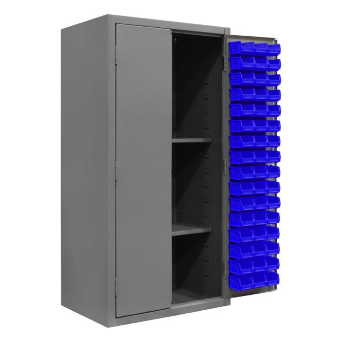3501-DLP-PB-96-2S-5295 Pegboard Cabinet, 2 Shelves, 96 Bins