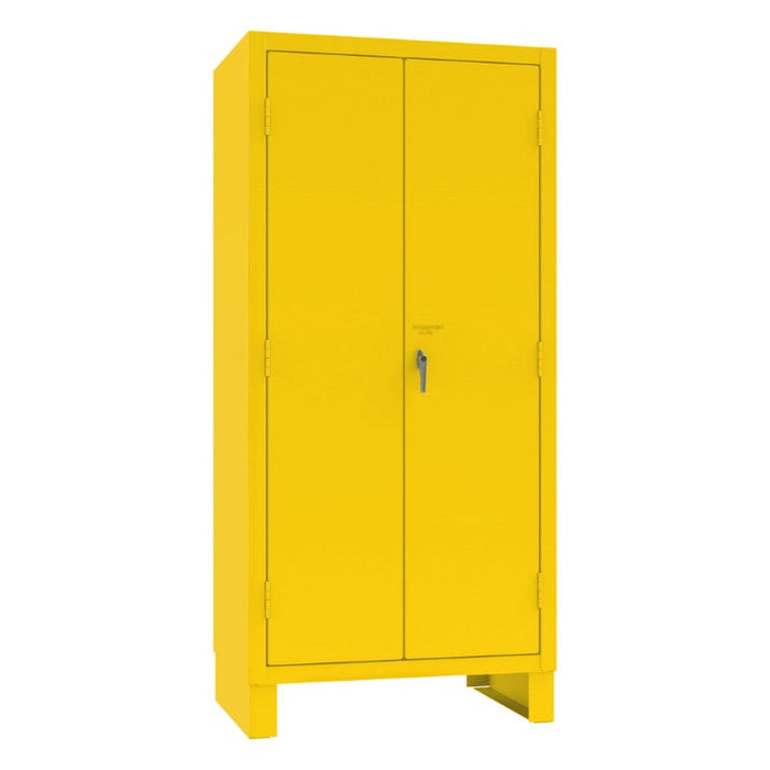 3501-HDL-50 Spill Control Cabinet, 5 Shelves, Yellow