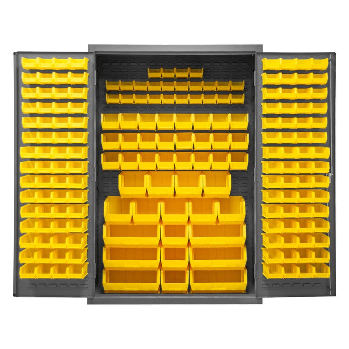 3502-186-95 Cabinet, 186 Yellow Bins