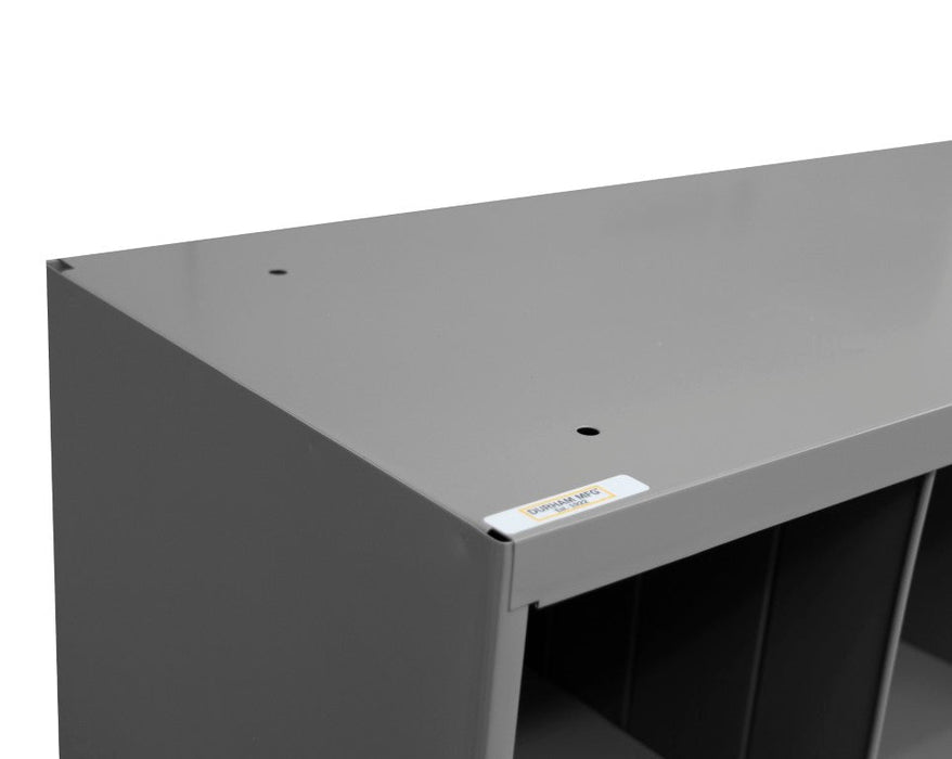 351-95 12" Deep, 20 Opening Bin, Gray
