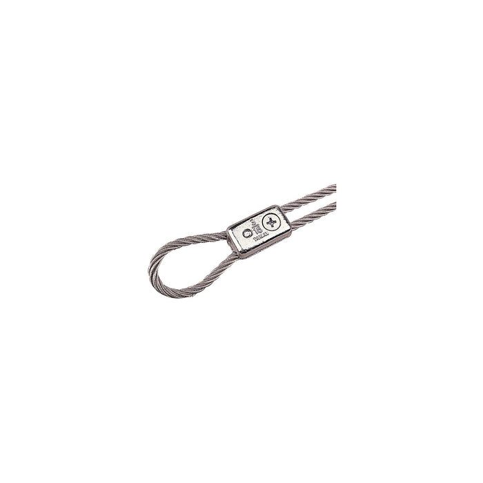 Chrome Plated Zinc Cable Clamp, Bulk