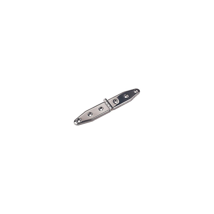 Stainless Strap Hinge 6-1/8", Pair