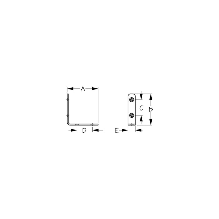 90‚° Angle Brackets, Pr.