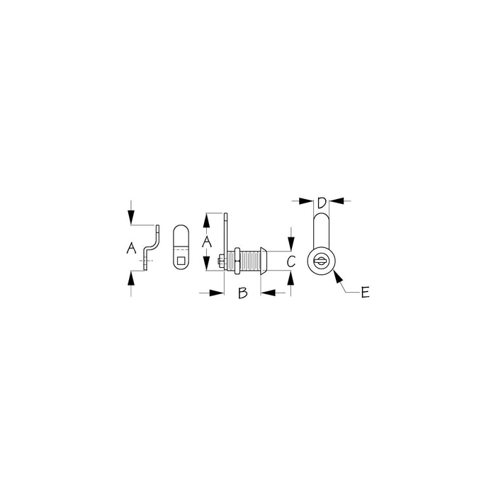 Stainless Cam Lock