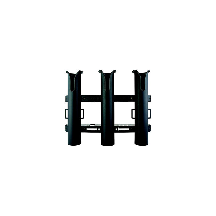 SeaDog 3250331 Triple Threatâ„¢ Three Pole Rod Holder, Black