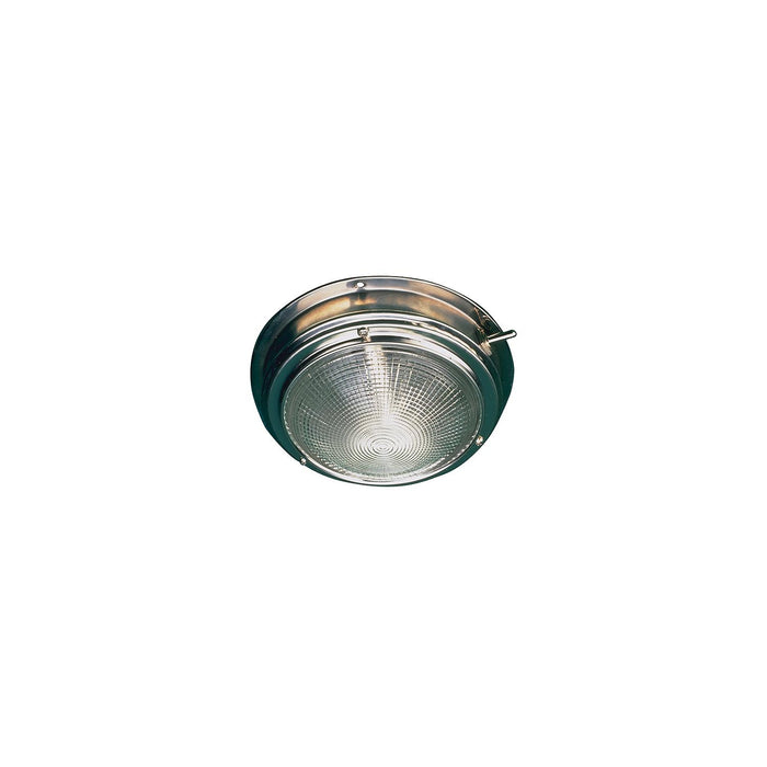 SeaDog 4001901 Stainless Steel Dome Light, 12V with On/Off Switch, 5-1/2" Dia.