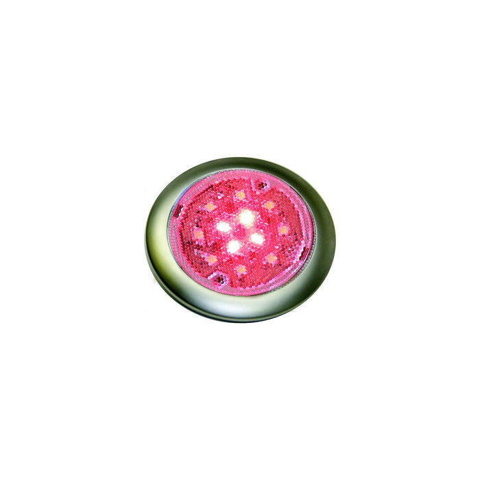 SeaDog 401679 Stainless White & Red LED 12V Surface Mount Low Profile Day & Night Task Light with On / Off Switch | #6 Fastener