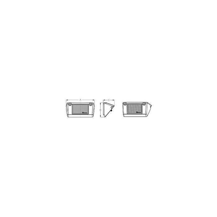 Sea-Dog 4053603 LED Undermount Light Bar, 5"