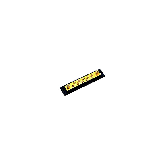 SeaDog 426671 Brass & Molded Bakelite 10 Gang Terminal 5-3/4" Buss Bar | #10 Fastener