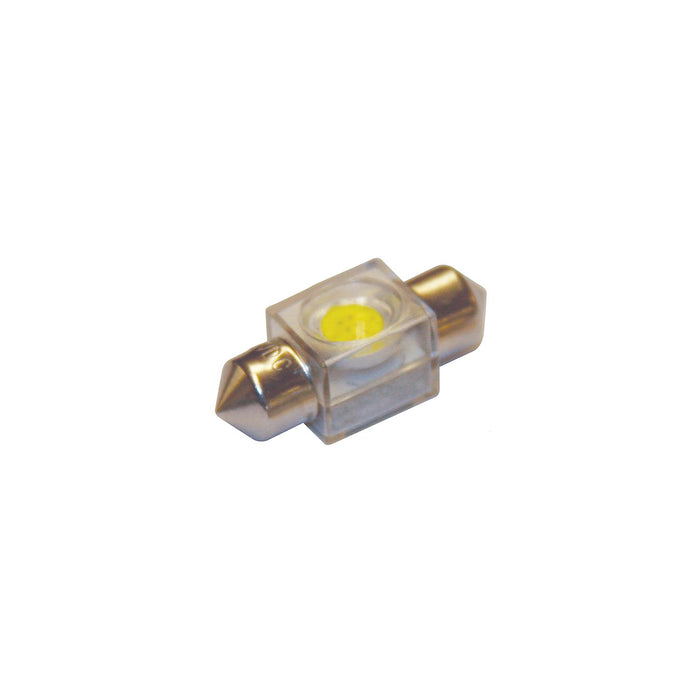 SeaDog 4421311 Nickel Plated Brass 1 LED White Lights 12.8V .5 Watt Sealed Festoon