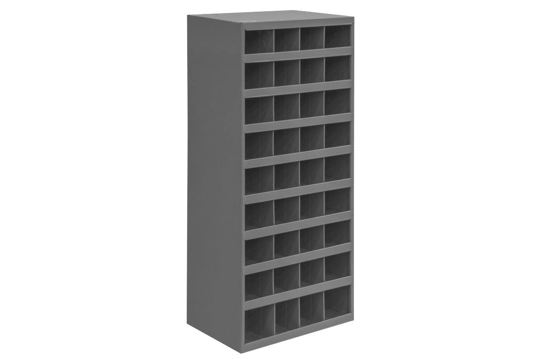 358-95 12" Deep, 36 Opening Bin, Gray