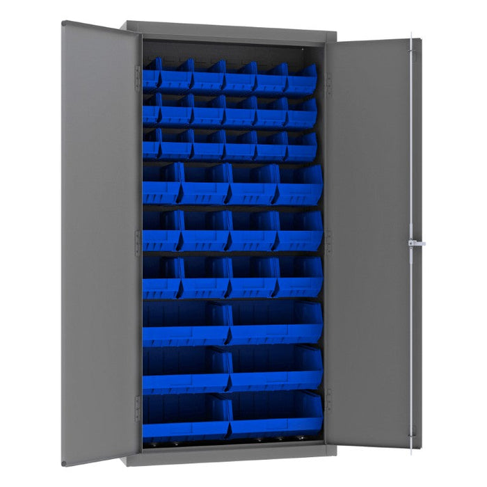 3602-BLP-36-5295 Cabinet, 36 Blue Bins