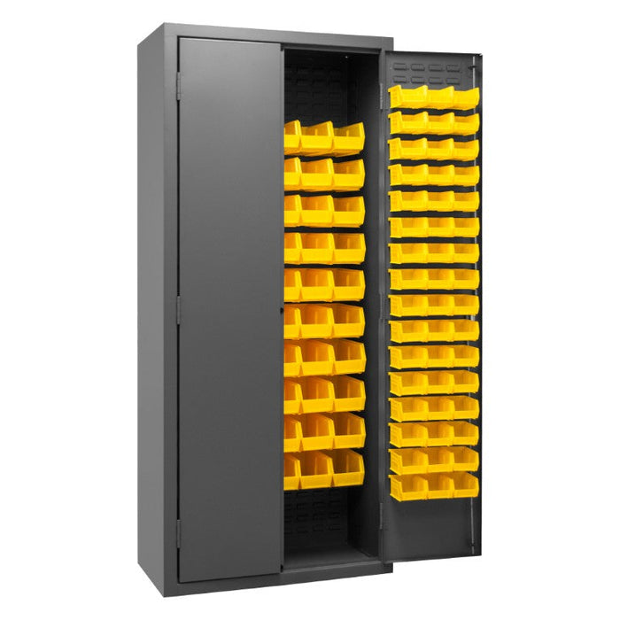 3603-156B-95 Cabinet, 156 Yellow Bins
