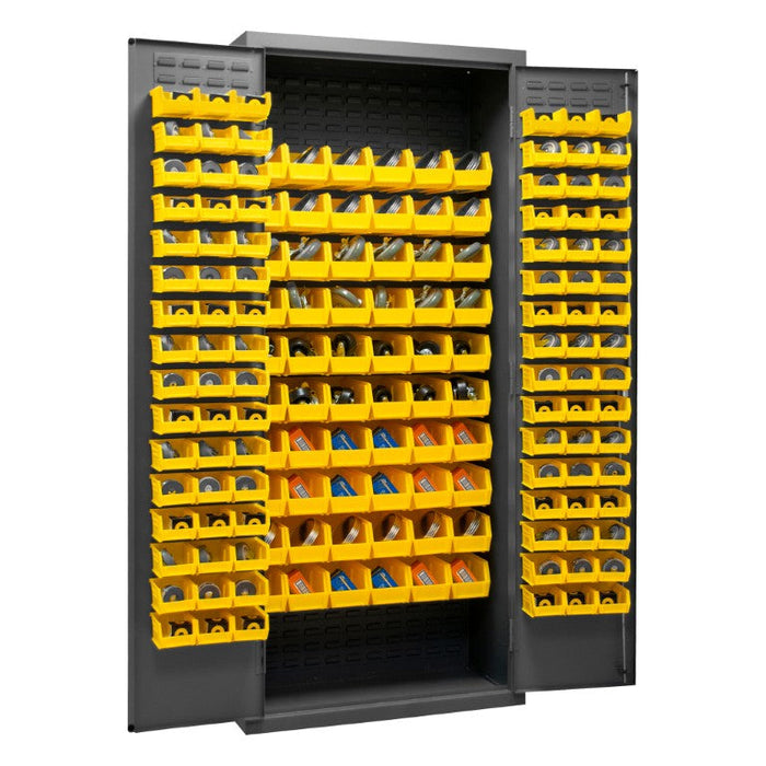 3603-156B-95 Cabinet, 156 Yellow Bins