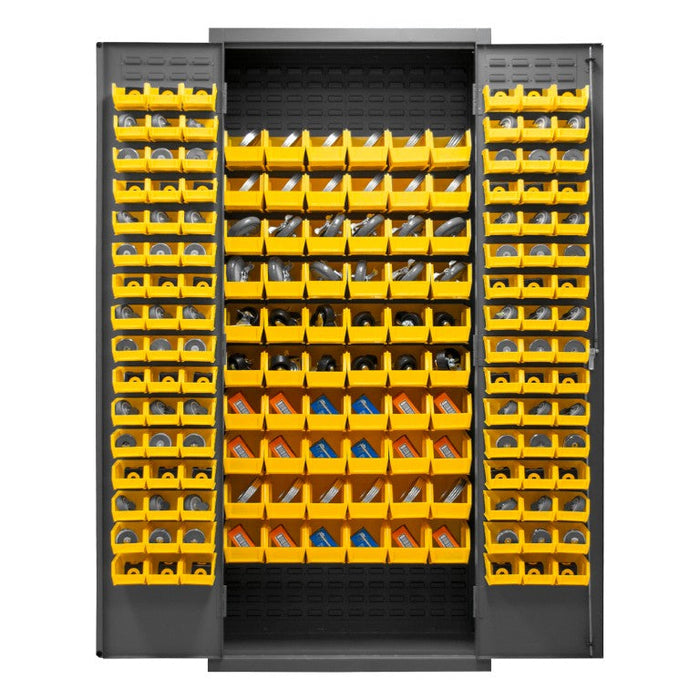 3603-156B-95 Cabinet, 156 Yellow Bins