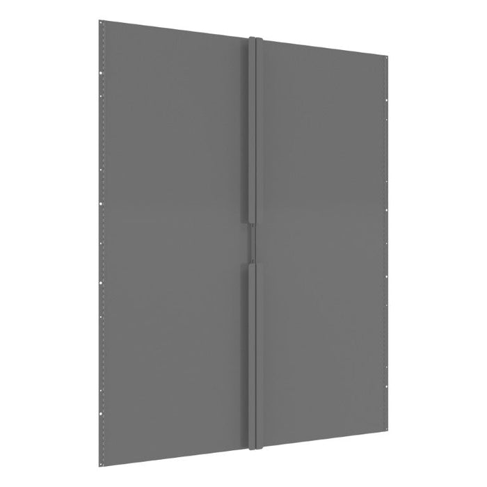 365-95 Hinged Door Set For 42″ High Bins, Gray