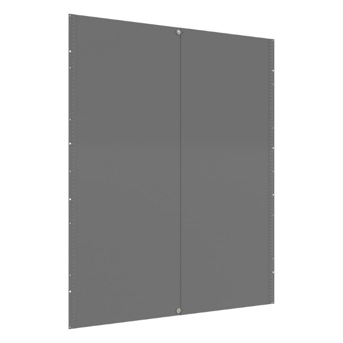 365-95 Hinged Door Set For 42″ High Bins, Gray