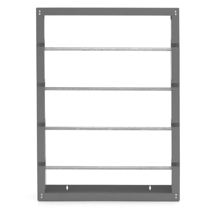 368-95 Wire Spool Rack, 4 Rods, Gray