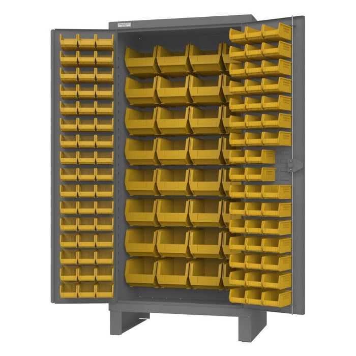 3702-126-95 Cabinet, 126 Yellow Bins