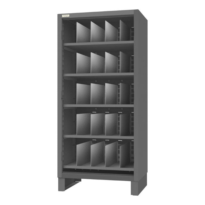 3702-5S-ND-95 Cabinet, 5 Shelves, 36 x 24 x 78, Gray