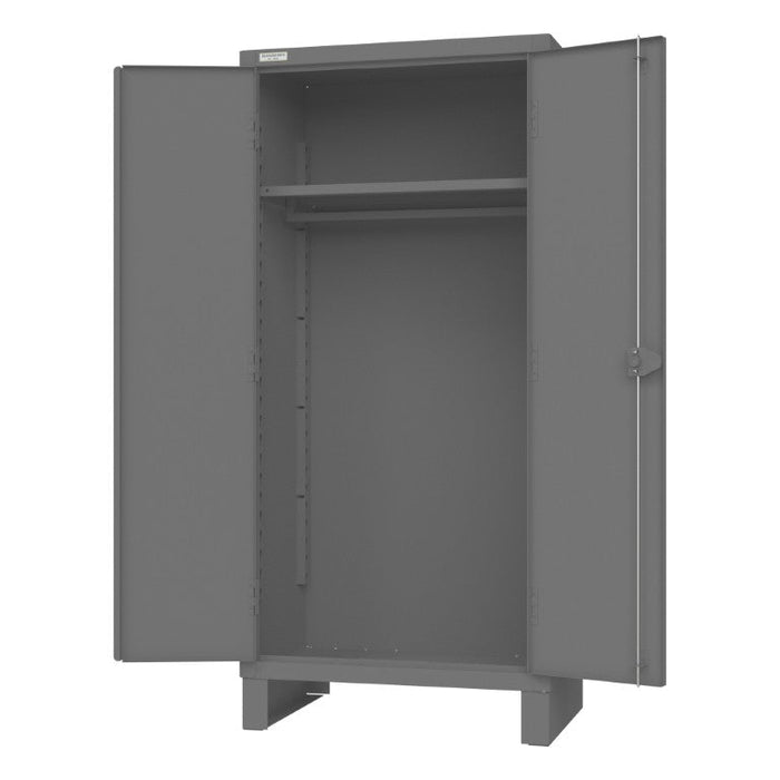 3702HB-1S-95 Cabinet, 1 Shelf, Hanger Bar, Gray