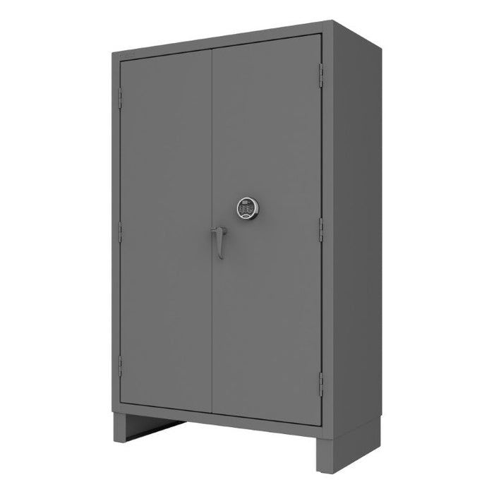 3703PL-4S-95 Access Control Cabinet, 4 Shelves, Gray