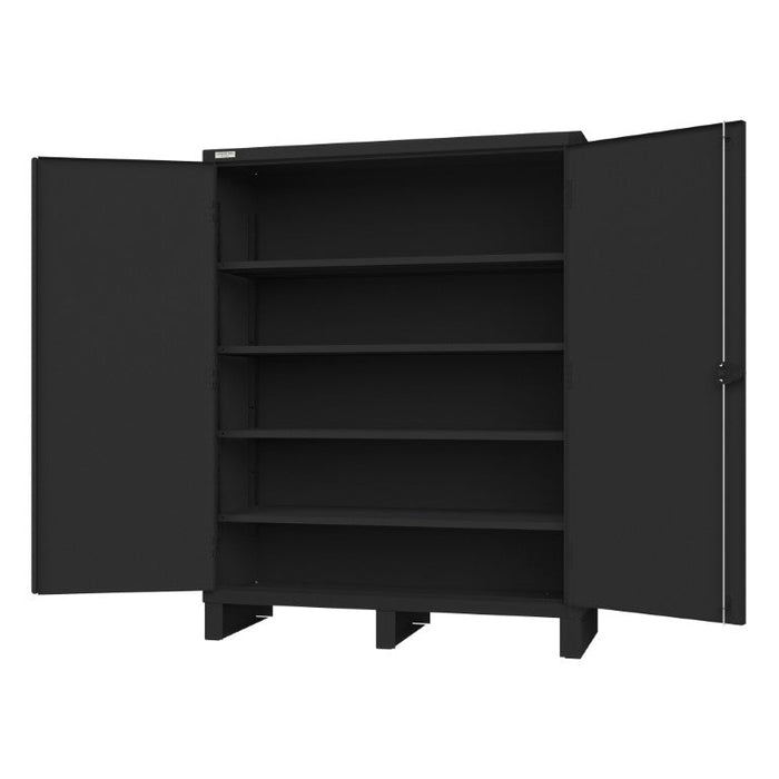 3704-4S-08T Cabinet, 4 Shelves, Black
