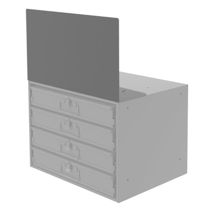 376-95 Slide Rack Topper, Gray