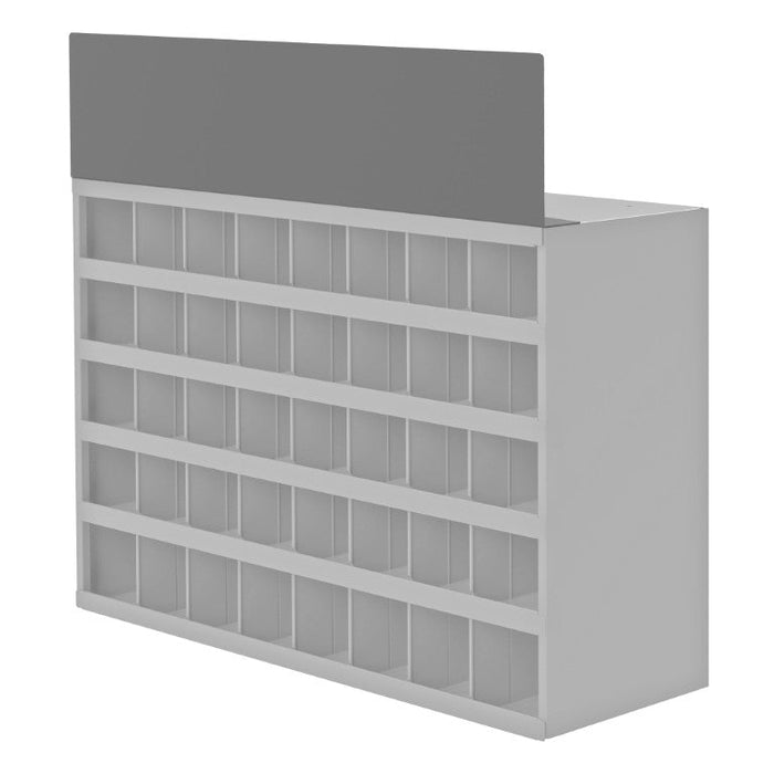 377-95 Bin Topper for open bin and Drawer, Gray
