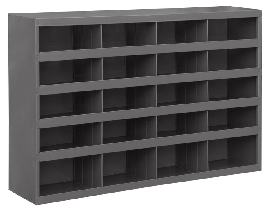394-95 9" Deep, 20 Opening Bin, Gray