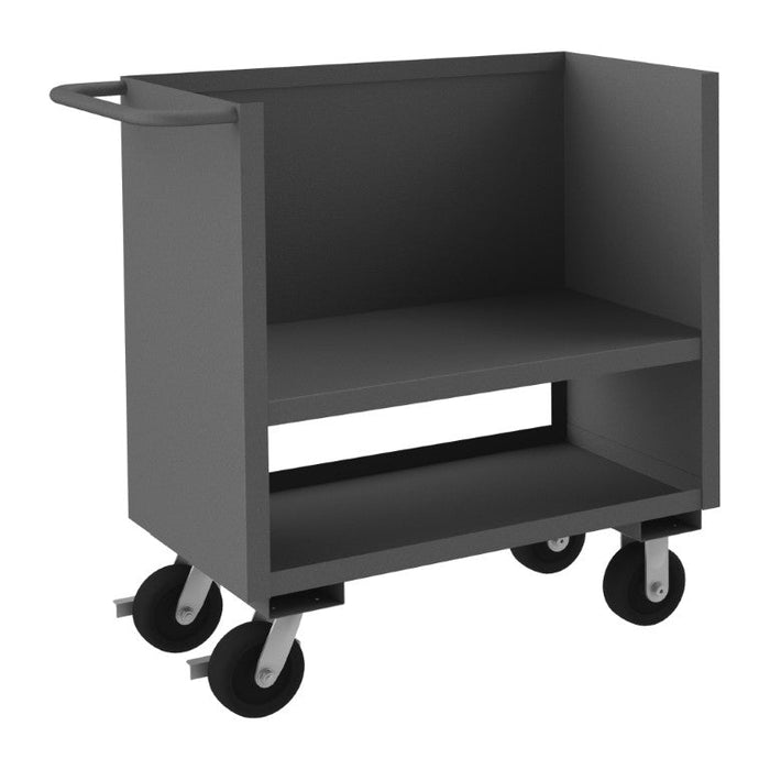 3SLT-1836-2K-95 3 Sided Solid Truck, 2 Shelves