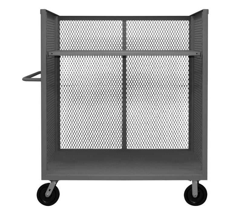 3ST-EX2448-1AS-95 3 Sided Mesh Truck, 1 Adjustable