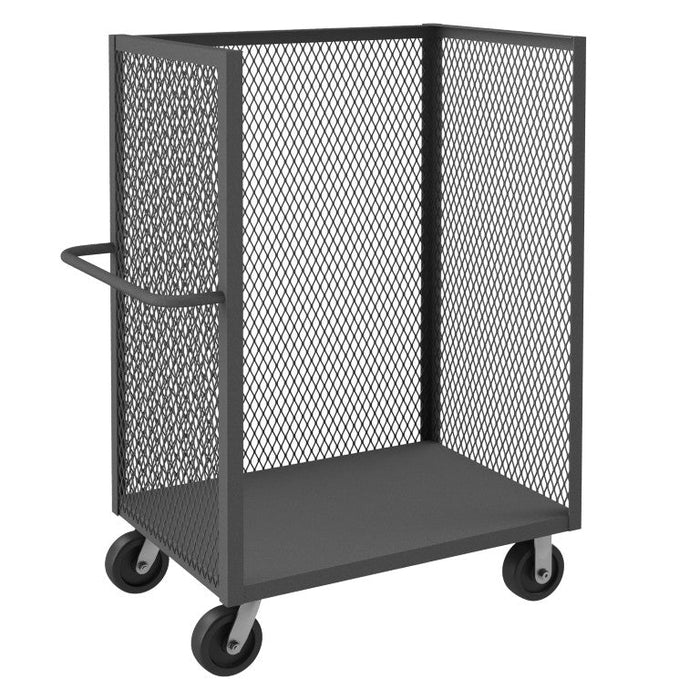 3ST-EX2448-95 3 Sided Mesh Truck, Base Shelf Only