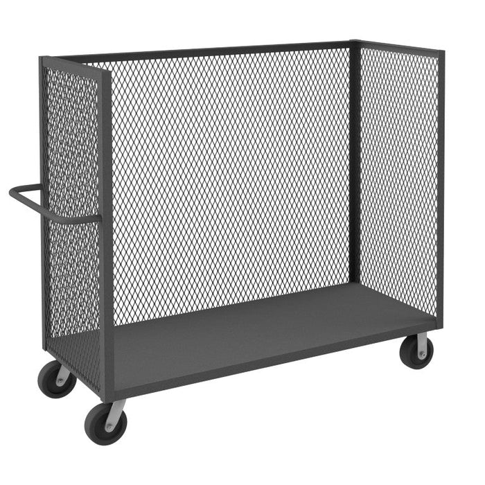 3ST-EX2460-95 3 Sided Mesh Truck, Base Shelf Only