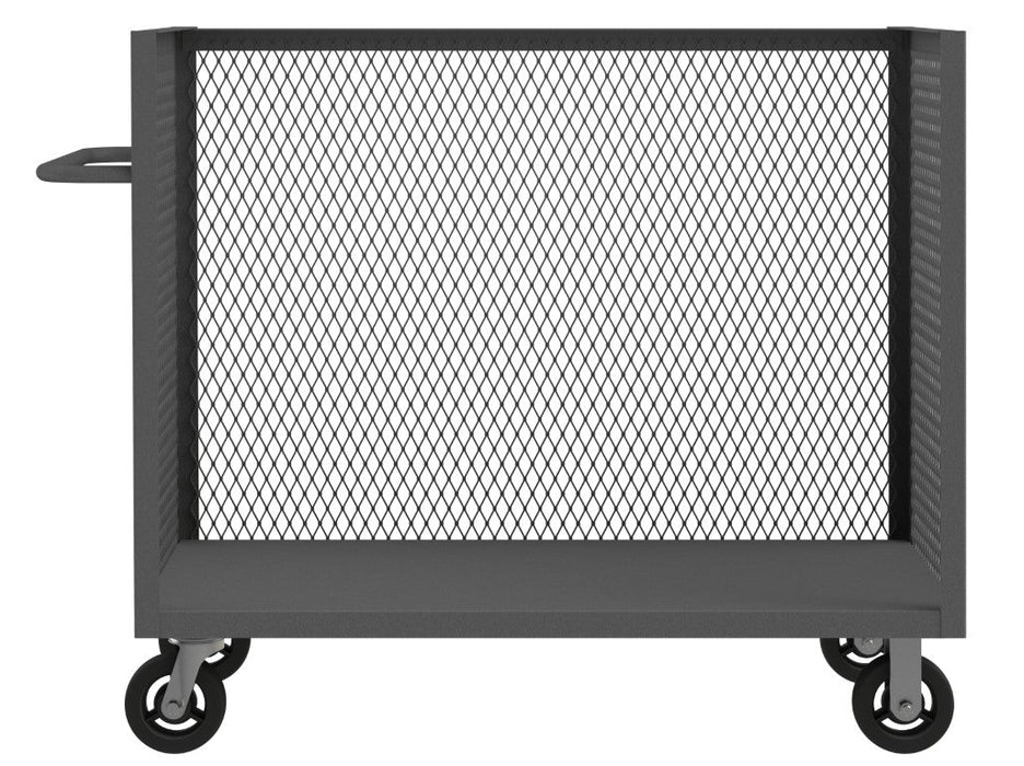3ST-EX304843-6MR-95 3 Sided Mesh Truck, Base Shelf Only
