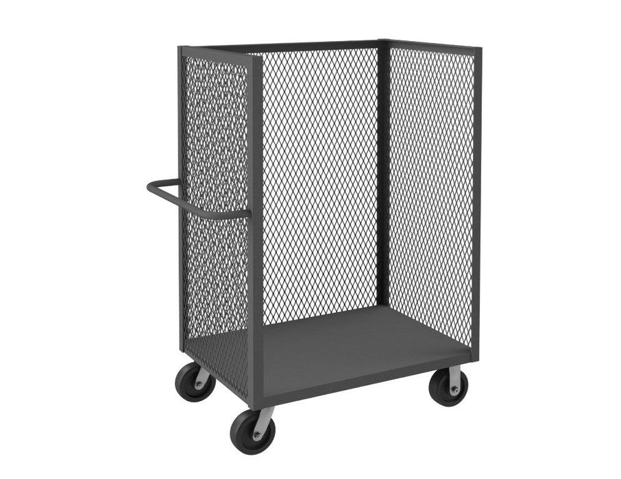 3ST-EX3060-95 3 Sided Mesh Truck, Base Shelf Only