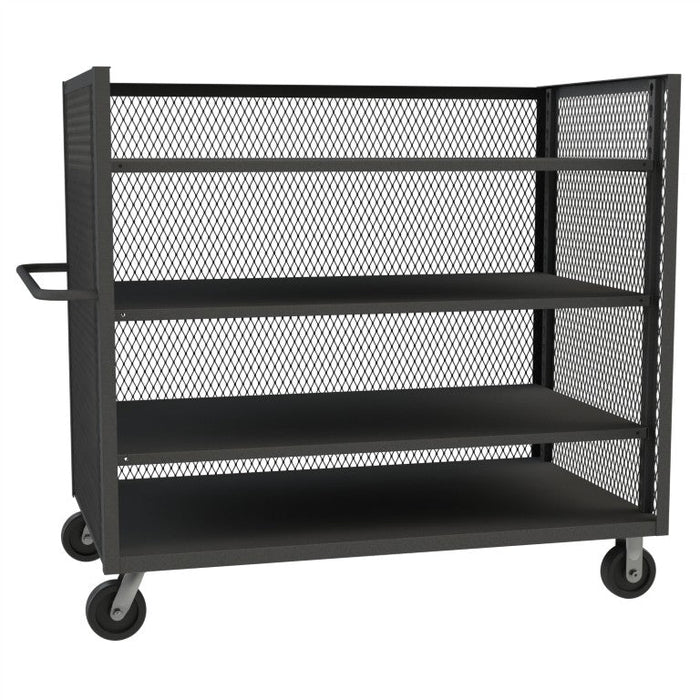 3ST-EX3660-3AS-95 3 Sided Truck, 3 Adjustable Shelves