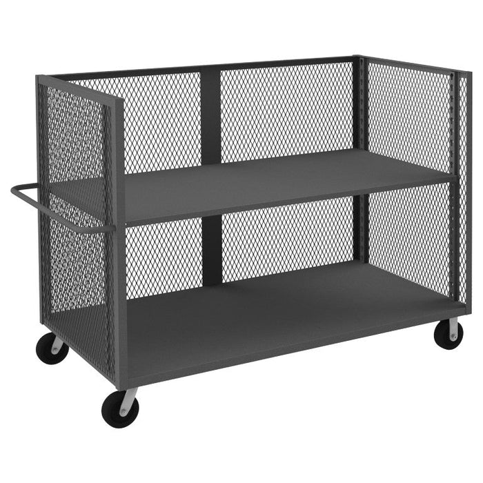 3ST-EX3672-1AS-95 3 Sided Mesh Truck,  1 Adjustable Shelf