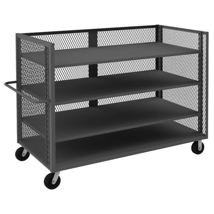3ST-EX3672-3AS-95 3 Sided Truck, 3 Adjustable Shelves