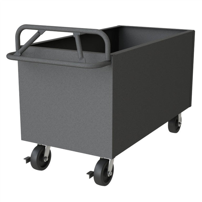 4STE-SM-2448-95 4 Sided Box Truck, Ergonomic Handle