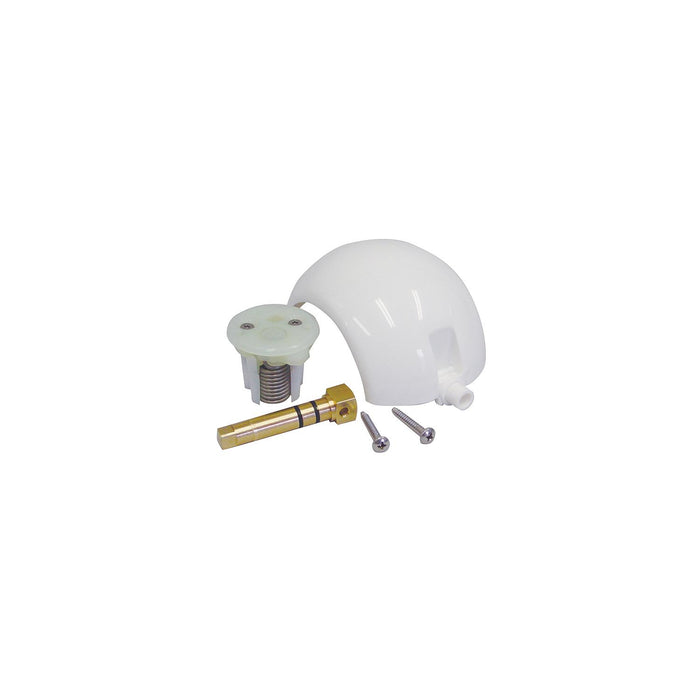 SEL 385318162 - Dometic Ball/Cartridge/Shaft Kit For Sealand, Traveler, Vacu-Flush Gravity-Discharge Toilet With Metal Pedal-White