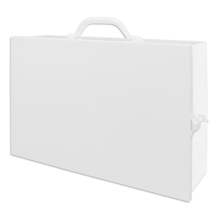 532-43 7Fx First Aid Cabinet, 2 Shelf, White