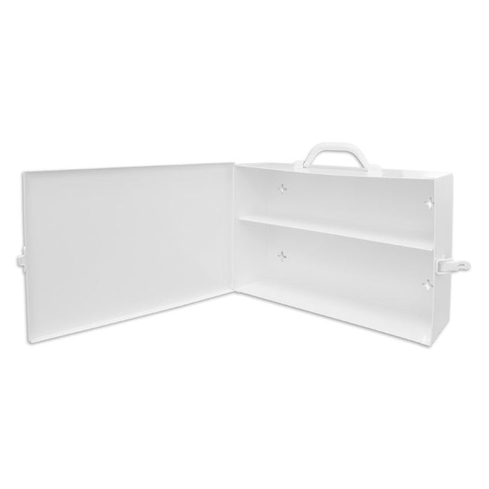 532-43 7Fx First Aid Cabinet, 2 Shelf, White