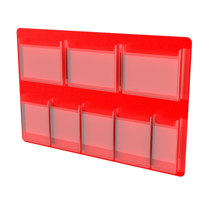 563-H720 8 Pocket Pouch For 532-43 & 533-43, Red