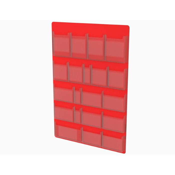 565-H722 20 Pocket Pouch, For 535-43, Red